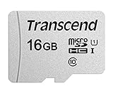Transcend Cartão De Memória Microsd Ts16gusd300s-ae 16gb Uhs-i U1 Com Adaptador