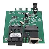 Transceptor De Fibra Modular 1000Mbps 1310nm Conversor De Mídia Ethernet De Fibra Monomodo De Fibra Dupla Com Indicadores LED De Até 20km De Porta RJ45