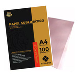Transfer Papel Sublimatico A4 200 Folhas Verso Rosa Resinado