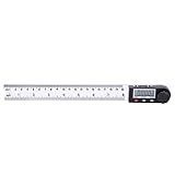 Transferidor Digital De Plástico Transferidor Digital Régua De ângulo Medidor Localizador De ângulo Goniômetro De Plástico Com Display Digital ZX PD290 Medidores De ângulo