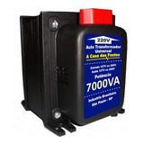 Transformador 7000va Tomada Tripolar Bivolt De 110 Para 220