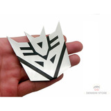 Transformers Adesivo Emblema Aluminio