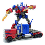 Transformers Optimus Prime Peterbilt Transformável Miniatura