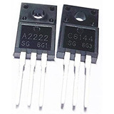 Transistor A2222 C6144 Kit 20 Pares