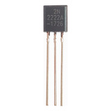 Transistor Bipolar 2n2222 Bc 25 Peças 2n 2222 N2222