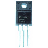 Transistor Fet Mosfet P5n60 2 Peças P5 N60 P5n 60 5n60