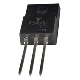 Transistor K5a60d Toshiba Original Novo Kit
