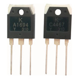 Transistor Par 2sa1694 2sc4467 1 Par A1694 C4467 Casado
