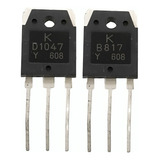 Transistor Par 2sd1047 2sb817 (1 Par) D1047 B817 Casado