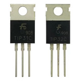 Transistor Tip31c Tip32c (4 Pares) Tip31 Tip32 Novo Original