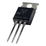 Transistor Triac Bt136 600e Original Novo