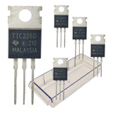 Transistor Triac Tic226d 5 Peças Tic 226d Tic226 226
