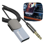 Transmissor Bluetooth 5.1 Receptor Mp3 Chamada Adaptador Usb