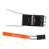 Transmissor De Aeronave Ar6100e 6ch  Receptor Dsm2  2 Antenas  Compatível Com Transmissão De Longa Distância Dx6i Dx7 Dx8 Dx18 Dx6 Dx9