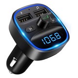 Transmissor Fm Sem Fio Lencent Usb Duplo Viva voz