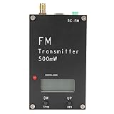Transmissor FM Transmissor Portátil De Transmissão FM 2000M 500mW Com Tela LCD Transmissor Estéreo FM Com Porta USB Tipo C Para Estacionamento