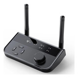 Transmissor Receptor 2 Em 1 Bluetooth 5 0 Para 2 Fones Tv Cx