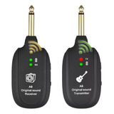 Transmissor Receptor P10 Sem Fio A8 Guitarra Violão Rack Uhf