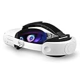 TRANSNOVO Compatível Com Alça De Cabeça Oculus Quest 2 Acessório VR Para Meta Quest 2 Alça Elite Leve Retrátil De Um Botão Suporte De Conforto Aprimorado E Imersão Em Jogos Em VR