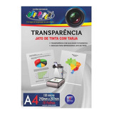 Transparência A4 Com Tarja 150 Micra Off Paper 10 Folhas