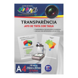 Transparência Jato Tinta A4 Com Tarja 10 Use Na Resina