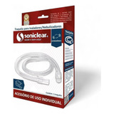 Traquéia Corrugada Mangueira Inalador Pulmosonic Soniclear