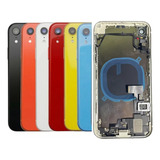 Traseira Carcaça Chassi Compatível iPhone XR Completo Top