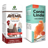 Tratamento Para Aves Avemil 20ml Canto Lindo Vias Aereas