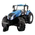Trator Controle Remoto Farm Tractor New Holland 1:16 Maisto Cor Azul
