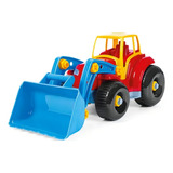 Trator De Brinquedo Didático Poliplac Desmontável Cor Colorido