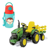 Trator Elétrico John Deere Ground Force Com Garrafinha