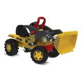 Trator Escavadeira Infantil Com Pedal Bandeirante
