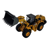 Trator Escavadeira Pá Carregadeira De Metal Miniatura 1 60
