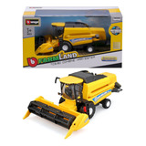 Trator New Holland Colheitadeira De Grãos Tc5 90 18cm Burago