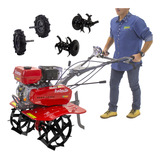 Tratorito Gasolina Enxada Motorizada 6 5hp Roda Ferro Tr8