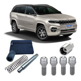 Trava Antifurto P Rodas Estepe Jeep Commander 2022 2023