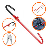 Trava Antifurto Segurança Pedal Volante Universal Aço Carro