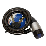 Trava Cadeado Cabo De Aço Carro moto Estepe Bicicleta 12mm