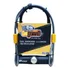 Trava Cadeado U-lock 8154 Chave Onguard Reforçado Cabo Gross Cor Preto