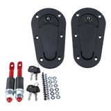 Trava De Capo Esportiva Universal Tipo Aerocatch Com Chave