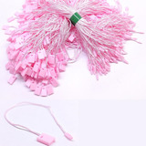 Trava De Cordão Para Roupas E Acessórios 17cm 500 Unidades Cor Rosa claro