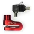 Trava De Disco Atrox Para Nmax Pcx Cg Titan Fan Twister Adv Cor Vermelho