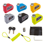 Trava De Disco C Alarme Impermeável Pcx 150 Nmax