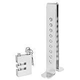 Trava De Embreagem De Freio Antifurto Para Carro Trava Portátil De Segurança De Segurança Trava De Freio De Carro De Aço Inoxidável Com 9 Furos Com 3 Chaves