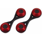 Trava De Parachoque Quick Release Vermelho Rebaixado Anilha