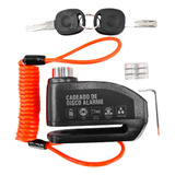 Trava Disco Cadeado Moto Proteção Roubo Alarme Yamaha Mt 03
