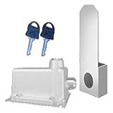 Trava Eletromagnética 110V AGL Para Portões Eletrônicos