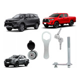 Trava Estepe Com Chave Hilux Frontier 2017 2018 2019 Track