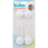 Trava Flexível Gavetas Portas Multiuso Bebês 16cm Tam G Buba