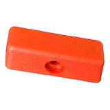 Trava Interna Botão Porta Ford Cargo 1985 Até 2011 Vermelho
